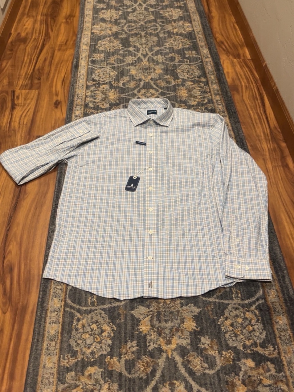 Men’s Johnnie-O Ferdinand Performance Button Down Shirt Size Large NWT Golf